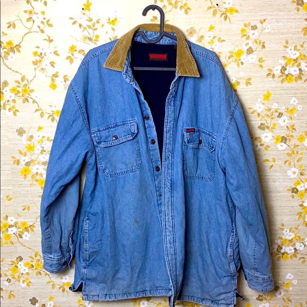 Wolverine Boot and Gear Oversized Jacket.